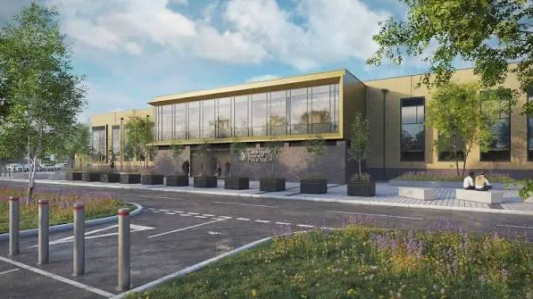 Cambridge Police Station facade reference