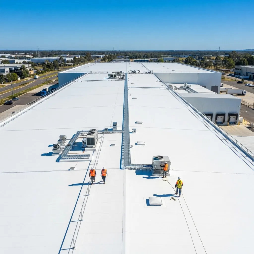 Roofing installation by ALM Facades